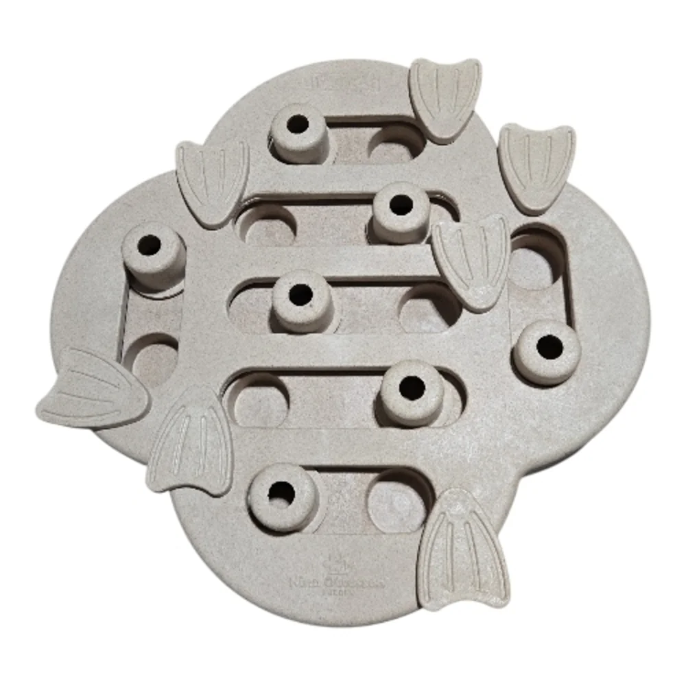 Nina Ottosson by Outward Dog Worker Tan Interactive Treat Puzzle Dog Toy!